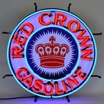 Neonetics Red Gasoline Sign W/backing 5CROWN. Fixed Price $670.40.