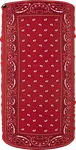 Zan Headgear Motley Tube Fleece Lined Neck Red Paisley TF106. Fixed Price $18.98.