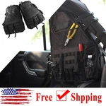 Black Roll Bar Storage Multi-pocket Bag Backpack For Jeep Wrangler 2007-2017 Jk. Fixed Price $91.79.