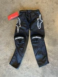 Alpinestars Kids Racer Found Pants Black/white Size: 482-983520. Fixed Price $50.00.