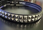 Pre-owned Women Hot Topic Silver Studded Skinny Belt , Size 32. Fixed Price $35.99.