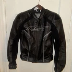 Rst S1 Aaa Leather Motorcycle Motorbike Sports Jacket - Stealth Black Nice!. Fixed Price $300.00.