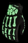 Icon Hoolgian Crestfallen Gloves Motorcycle Touchscreen Glow-in-the-dark Men 3XL. Fixed Price $40.00.