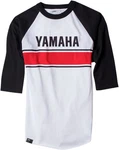 Factory Effex Yamaha Vintage Baseball Shirt Black/white. Fixed Price $36.00.