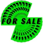 Versa Tags 12PACK Of For Sale Stickers Car Lot Windshield Slogan Decals. Fixed Price $11.49.