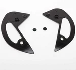 Shoei Multitec Face Cover Base Set Black. Fixed Price $19.85.