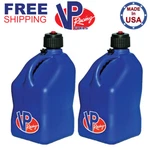 Vp Racing 2 Pack Blue 5.5 Gallon Square Utility Jug. Fixed Price $68.31.