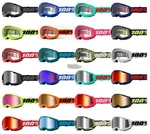 100% Strata 2 Goggles -all Colors- Offroad Mx Mtb Moto Clear Mirror Lens. Fixed Price $39.95.