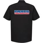 Throttle Threads Parts Unlimited Shop Shirt Black 4X-LARGE PSU37S24BK. Fixed Price $73.75.