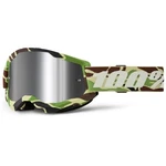 100% 5652-2011-00 Strata War Camo Goggles Osfm / Mirror Silver Lens. Fixed Price $33.87.