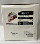 Icon Freedom Spitter Airflite Helmet In Glory 0101-12294, Size Medium- New. Fixed Price $148.32.