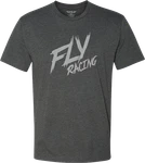 Fly Brawl Tee Charcoal Lg. Fixed Price $27.95.