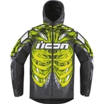 Icon Airform Manik'rr Textile Motorcycle Jacket Flo Green/black. Fixed Price $220.00.