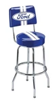 Ford Striped Swivel Stool FRD-42206. Fixed Price $157.99.