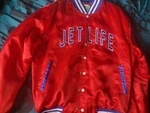 Jet Life Satin Jacket Large. Fixed Price $200.00.