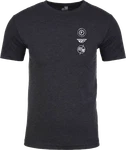 Fly Racing Atom Tee Black 354-03182X. Fixed Price $40.64.