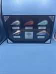 Harley Davidson 2005 Mini Gas Set Shadow Box Glass Display Case. Fixed Price $42.99.