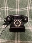 Crosley CR-62 Desk Phone Classic Black Kettle 1930S Style Push Button. Fixed Price $21.25.