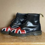 Dr Marten Union Jack Boots Size 7 Uk Made England Docs Flag Vintage Punk. Fixed Price $250.00.
