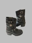 Harley-davidson 88005 Ladies SZ5.5 Sassy Black Serita Motorcycle Riding Boots. Fixed Price $65.00.