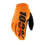 100-PERCENT Brisker Gloves Fluo Orange/black 2X. Fixed Price $39.95.