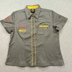 Brp Sport Snow Cross Ski-doo Gray Team Rotax Pit Crew T-shirt Sz Xl Embroidered. Fixed Price $44.90.