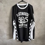 Fasthouse 805 Men's Gas Beer Jersey Shirt Motocross Mx Racing, Large. Fixed Price $48.00.