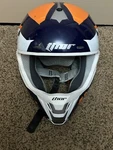 Thor Verge Helmet Adult Small Size 6 7/8 -7 Mx Atv Dirt Bike Off Road Dot. Fixed Price $55.25.
