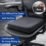 Thick Foam Seat Cushion Pad Black Ultra Soft Chair & Car Sitting. Fixed Price $12.99.