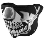 Zan Half Face Mask WNFM023H Chrome Skull Neoprene Wind Winter Fall. Fixed Price $10.95.
