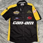 Jeffrey Earnhardt Can-am/gofas Racing Team Nascar Pit Crew Shirt Size Large. Fixed Price $36.95.