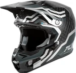 Fly Racing Formula Helmet Large Black Carbon Byte Grey Silver Smart Mx Atv. Fixed Price $854.95.