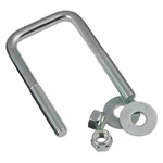 C.e. Smith 15251A 4" X 2-1/8" W Zinc Plated Steel Square U-bolt. Fixed Price $13.35.