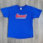 Vintage Summit Racing Equipment Shirt Mens Xl Blue Graphic Jerzees. Fixed Price $19.99.