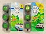 6 Febreze Gain Original Scent Car Auto Air Freshener Vent Clips - Triple Packs. Fixed Price $24.98.