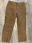 Can-am Brp Men's Ranch Heavy Duty Pant Tan Brown Cargo Utility Sz 38. Fixed Price $28.95.