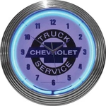 Neon Clock - Chevrolet Truck Service 15". Fixed Price $84.99.