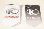 Kymco Cloth Racetrack Rope Flag Banner Nos. Fixed Price $19.09.
