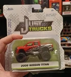 Jada Just Trucks 1/64 Scale Nissan Titan. Fixed Price $6.00.