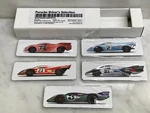 Porsche Design Nos Driver's Selection Official Metal Mans 5 Magnet Set. Nib. Fixed Price $21.00.