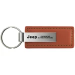 Au-tomotive Gold, Inc. Officially Licensed Brown Leather Key Fob For Jeep Gra.... Fixed Price $29.09.