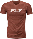 Fly Racing 354-0407S Worldwide Tee Red Small Premium Cotton T-shirt. Fixed Price $42.70.