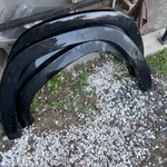 Fender Flares Pocket Rivet Style Fit For 2019-2020 Dodge Ram 1500 Bolt-on 4PCS. Fixed Price $123.00.