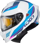Scorpion 93-1025-EC EXO-AT930 Modulus Helmet With Electric Shield Lg White/blue. Fixed Price $195.71.
