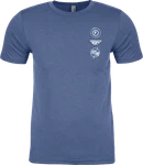 Fly Racing Fits Atom Tee Cool Blue Heather Medium Comfortable Cotton-poly. Fixed Price $39.70.
