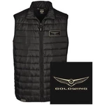 Factory Effex Gold Wing Puffer Vest, Black. Fixed Price $129.95.