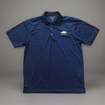 Pebble Beach Performance Chevrolet Chevy Polo Shirt Men's Medium Navy Blue Gold. Fixed Price $17.99.