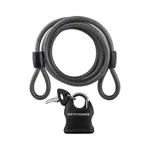 Kryptonite Kryptoflex Cable Lock With Key: 6' 8MM. Fixed Price $24.95.