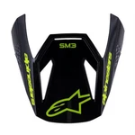 Alpinestars SM3 Heat Visor Yellow Fluo/black Glossy 8980626-5011-TU. Fixed Price $61.00.