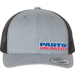 Parts Unlimited Hat Gray/black 2501-4090. Fixed Price $38.45.